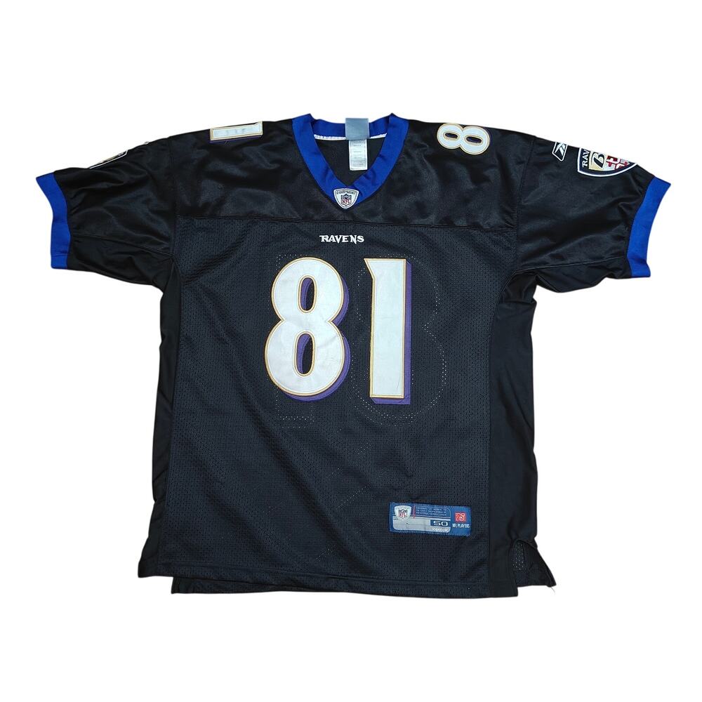 Anquan Boldin #81 Baltimore Ravens NFL Jersey Reebok Size 50
